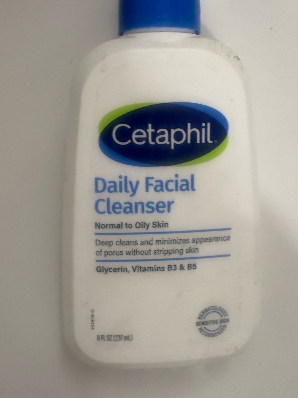 Cetaphil Daily Facial Cleanser for Normal to Oily Skin - White